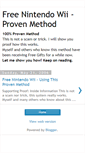 Mobile Screenshot of free-nintendo-wii.blogspot.com