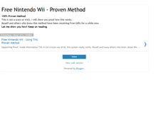 Tablet Screenshot of free-nintendo-wii.blogspot.com