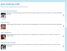 Tablet Screenshot of janebooking-hotel.blogspot.com