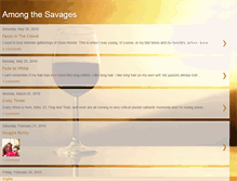 Tablet Screenshot of amongsavages.blogspot.com