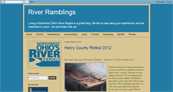 Desktop Screenshot of northwestohioriverramblings.blogspot.com