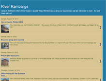 Tablet Screenshot of northwestohioriverramblings.blogspot.com