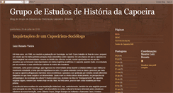 Desktop Screenshot of estudoscapoeira.blogspot.com