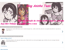 Tablet Screenshot of aninha-teen.blogspot.com