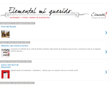 Tablet Screenshot of elementalmiquerido.blogspot.com