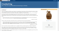 Desktop Screenshot of crackedjug.blogspot.com