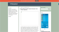 Desktop Screenshot of elblanquiazul.blogspot.com