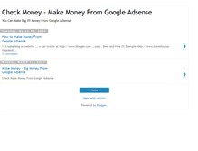 Tablet Screenshot of check-money.blogspot.com