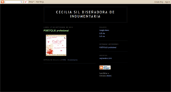 Desktop Screenshot of ceciliasildisenio.blogspot.com