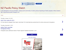 Tablet Screenshot of nzpacificpolicywatch.blogspot.com