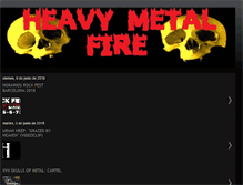 Tablet Screenshot of heavymetalfire.blogspot.com