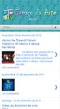 Mobile Screenshot of blog-espacodaarte.blogspot.com