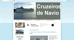 Desktop Screenshot of cruzeiro-navio.blogspot.com