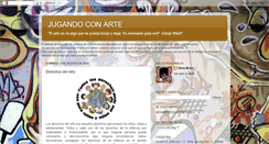 Desktop Screenshot of jugandoconarte2010.blogspot.com