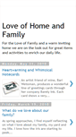 Mobile Screenshot of loveofhomeandfamily.blogspot.com