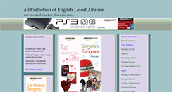 Desktop Screenshot of english-albums.blogspot.com