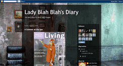 Desktop Screenshot of ladyblahblahsdiary.blogspot.com