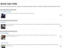 Tablet Screenshot of bisnisdanhobi.blogspot.com