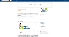 Desktop Screenshot of chitchattur.blogspot.com