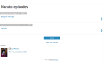 Tablet Screenshot of 1naruto-episodes.blogspot.com