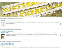 Tablet Screenshot of ilustracaoeexpressao.blogspot.com