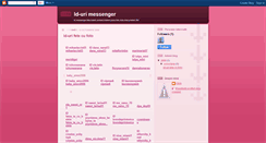Desktop Screenshot of idmessenger-dany.blogspot.com