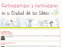 Tablet Screenshot of cartonist-ciudaddelasideas.blogspot.com