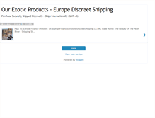 Tablet Screenshot of europediscreetshipping.blogspot.com
