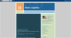 Desktop Screenshot of falsoscognatos.blogspot.com