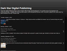 Tablet Screenshot of darkstardigitalpublishing.blogspot.com