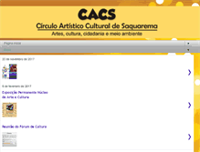 Tablet Screenshot of cacs-saquarema.blogspot.com