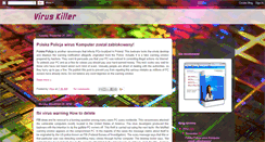 Desktop Screenshot of effectiveviruskiller.blogspot.com