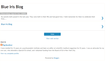 Tablet Screenshot of blueirisblog.blogspot.com