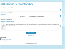 Tablet Screenshot of elrinconcitopedagogico.blogspot.com