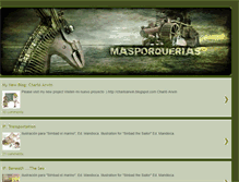 Tablet Screenshot of masporquerias.blogspot.com