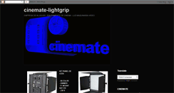 Desktop Screenshot of cinemate-lightgrip.blogspot.com