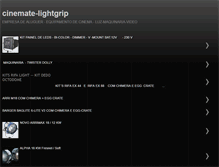 Tablet Screenshot of cinemate-lightgrip.blogspot.com