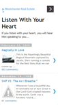 Mobile Screenshot of listenwithyourheart2007.blogspot.com