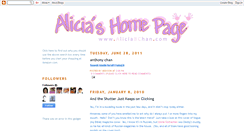 Desktop Screenshot of aliciabchan.blogspot.com