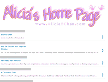 Tablet Screenshot of aliciabchan.blogspot.com