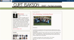 Desktop Screenshot of curtisaksonsblog.blogspot.com