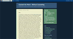 Desktop Screenshot of counseltheword.blogspot.com