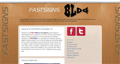 Desktop Screenshot of fastsigns.blogspot.com