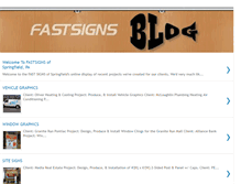 Tablet Screenshot of fastsigns.blogspot.com