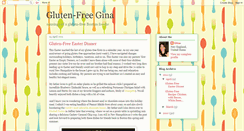 Desktop Screenshot of glutenfreegina.blogspot.com