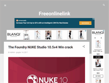 Tablet Screenshot of freeonlinelink.blogspot.com