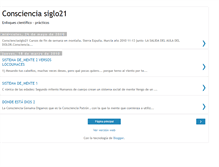 Tablet Screenshot of conscienciasiglo21.blogspot.com