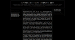 Desktop Screenshot of bathroomdecoratingpictures.blogspot.com