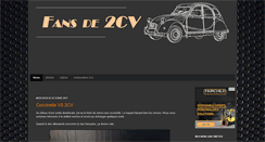 Desktop Screenshot of fans2cv.blogspot.com