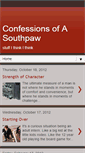 Mobile Screenshot of confessionsofasouthpaw.blogspot.com